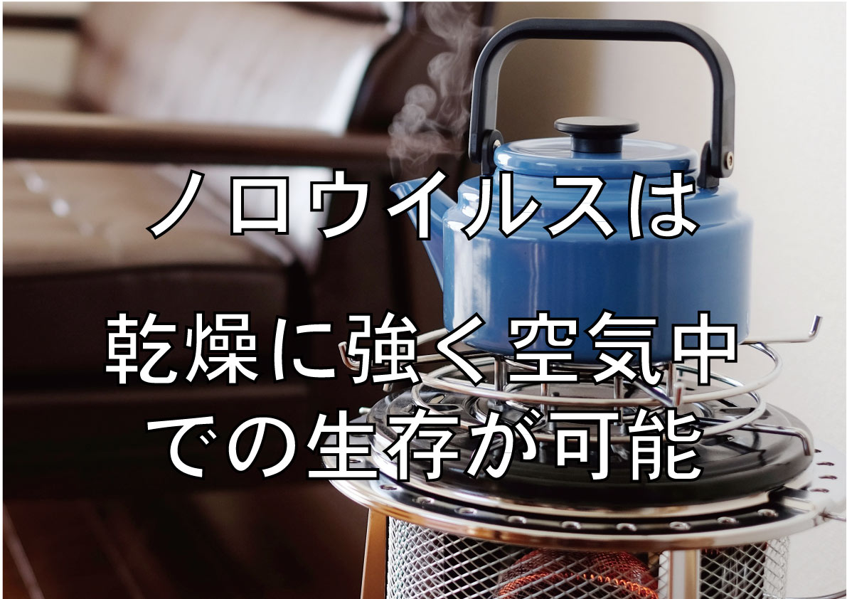 ノロウイルスのシーズン到来